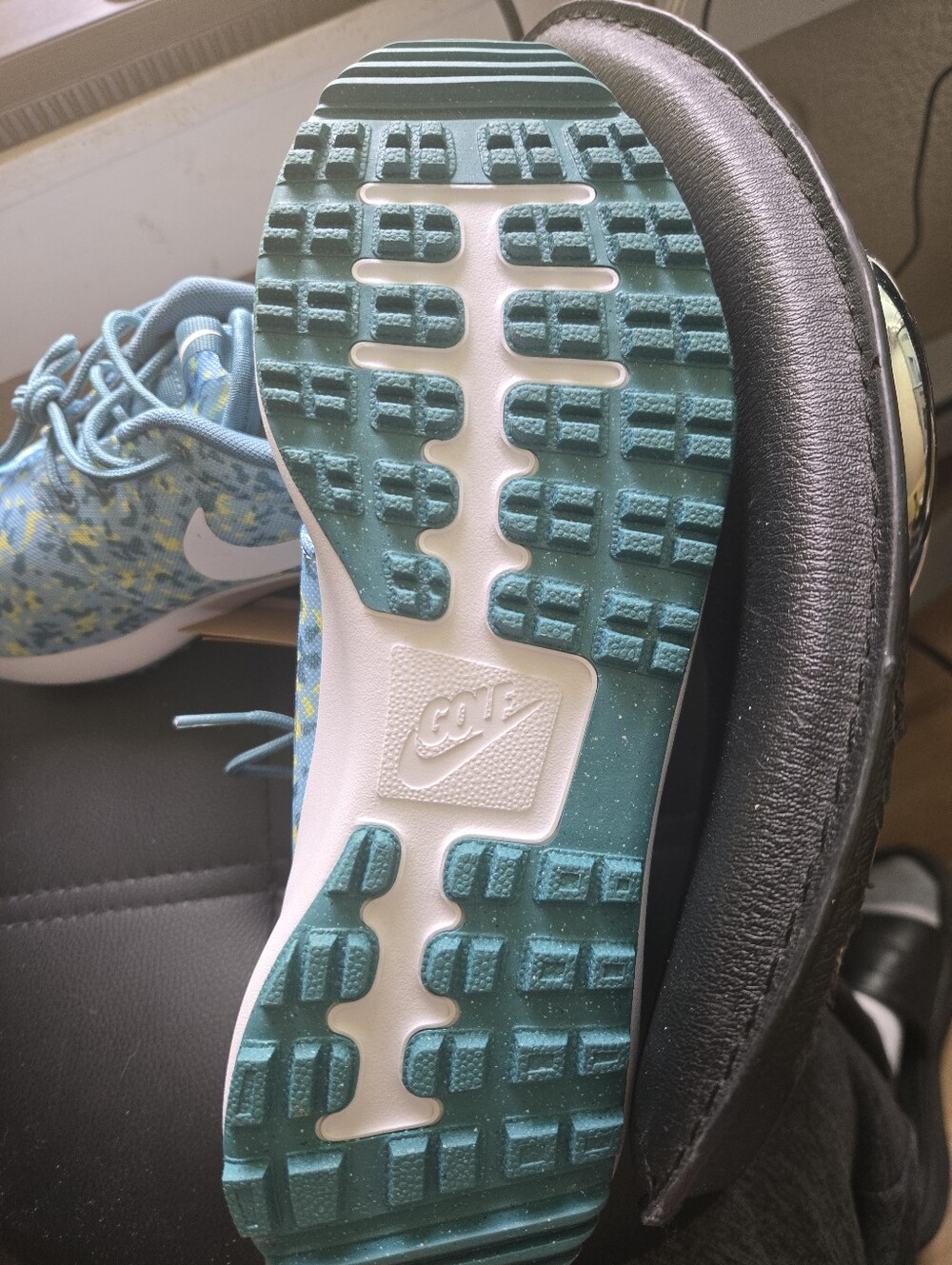 Nike Roshe G Next Nature Ocean Bliss Spike less Golf Shoe Men6.5 Women 8 - Picture 8 of 11